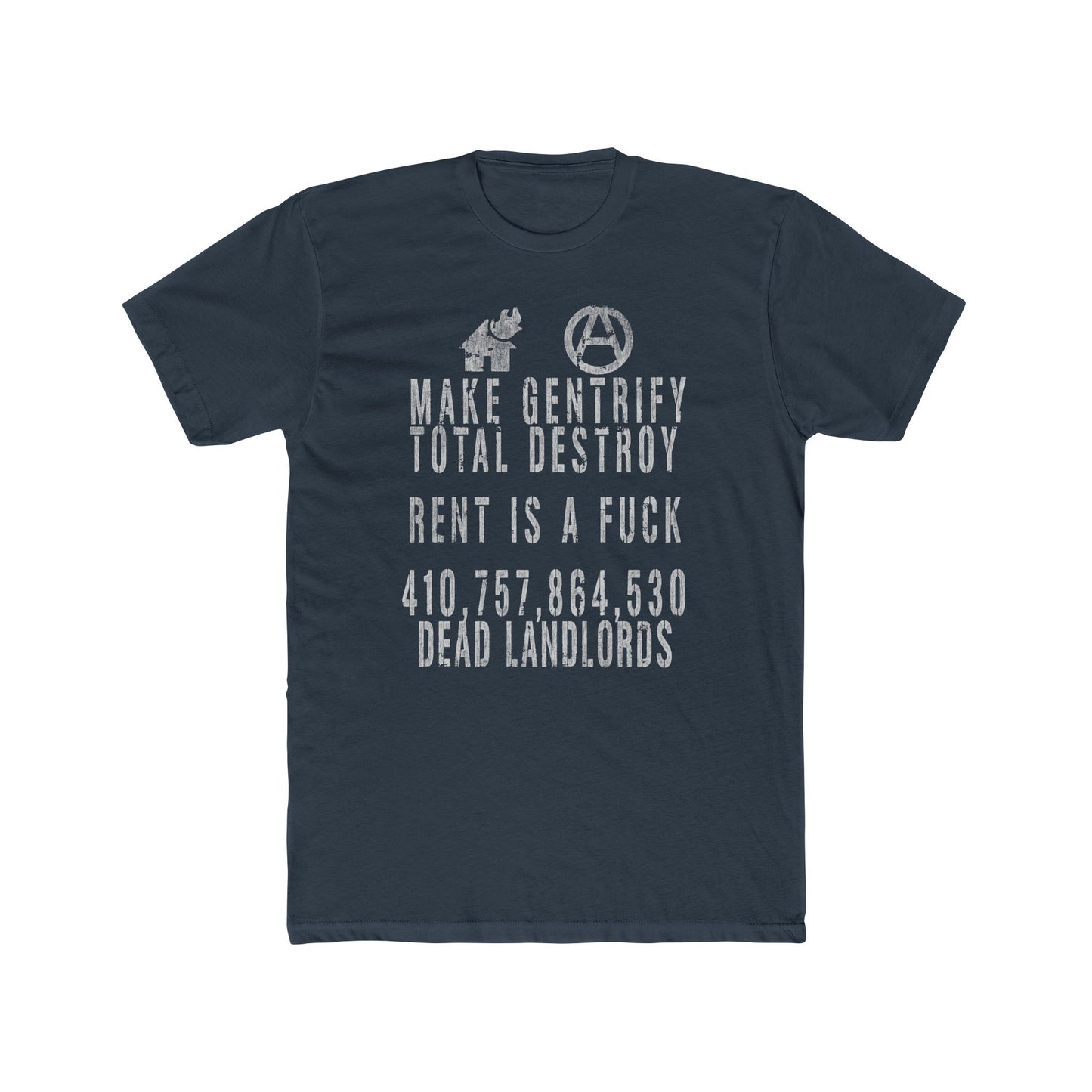 Anarchist Crew Tee | Anti-Gentrification Shirt, Graphic T-Shirt, Statement Tee, Activist Apparel, Unique Gift for Protesters