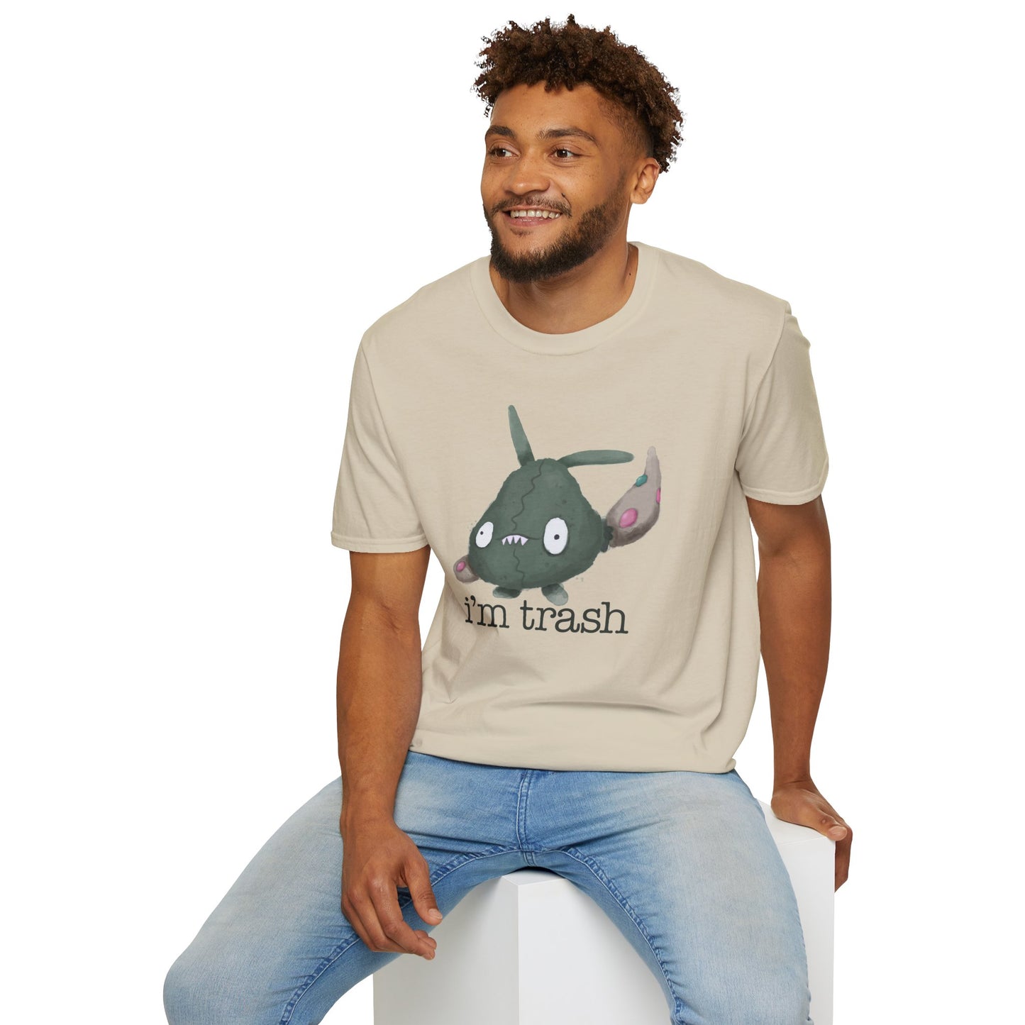 Funny Unisex T-Shirt - "I'm Trash" Graphic Tee