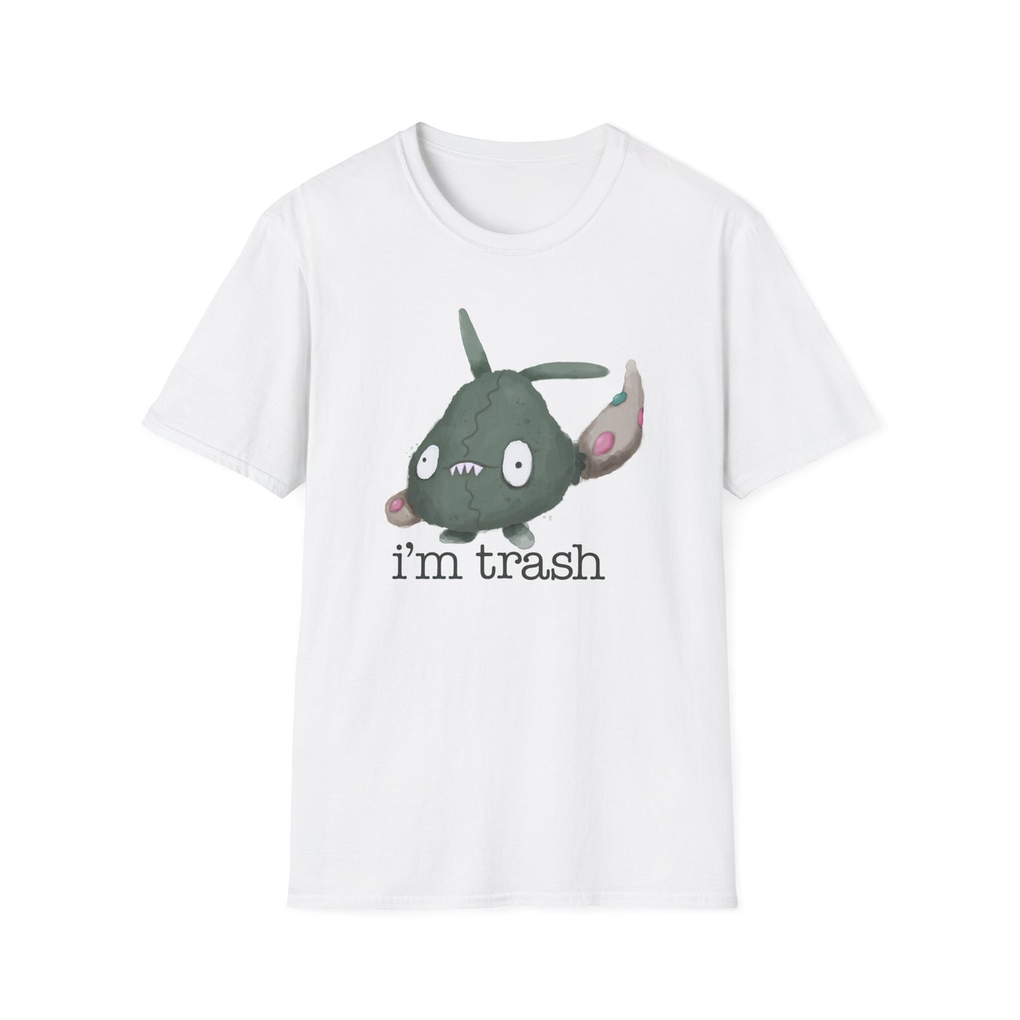 Funny Unisex T-Shirt - "I'm Trash" Graphic Tee