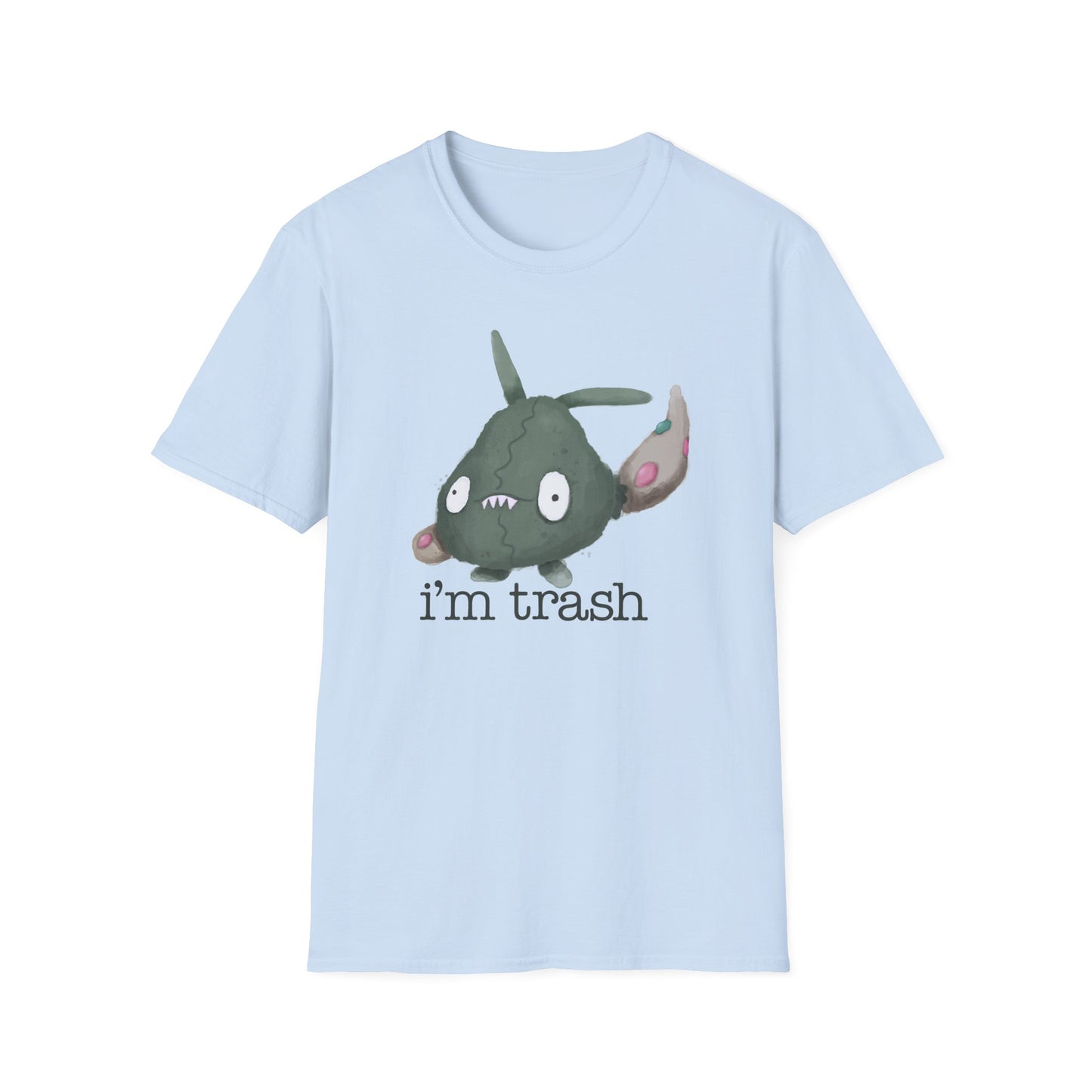 Funny Unisex T-Shirt - "I'm Trash" Graphic Tee
