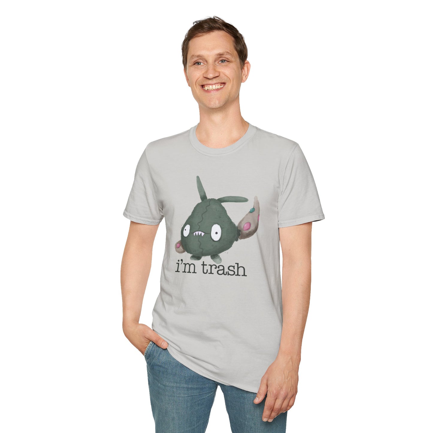 Funny Unisex T-Shirt - "I'm Trash" Graphic Tee