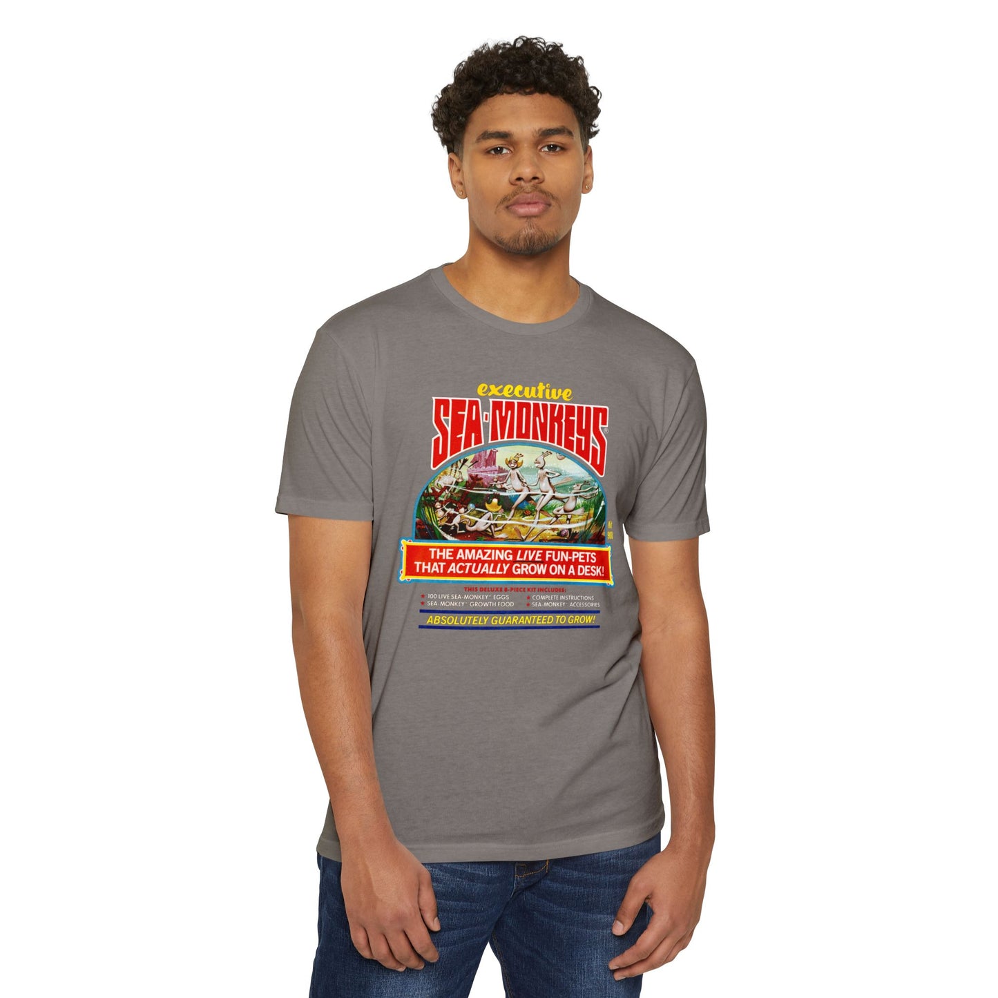 Executive Sea Monkeys T-Shirt - Fun & Quirky Nostalgic Tee
