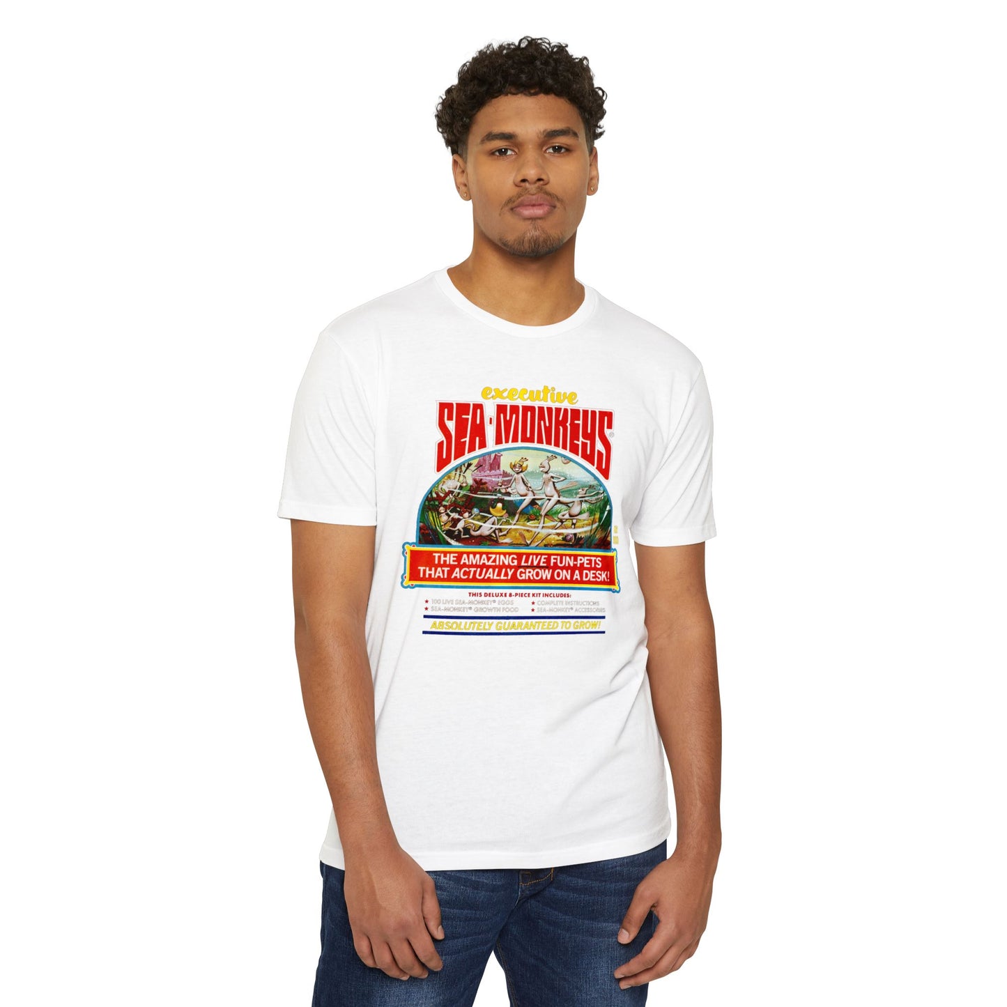 Executive Sea Monkeys T-Shirt - Fun & Quirky Nostalgic Tee