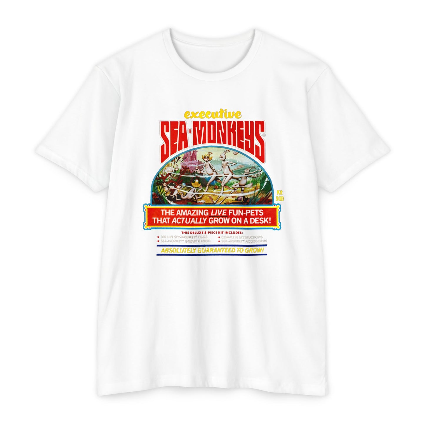 Executive Sea Monkeys T-Shirt - Fun & Quirky Nostalgic Tee