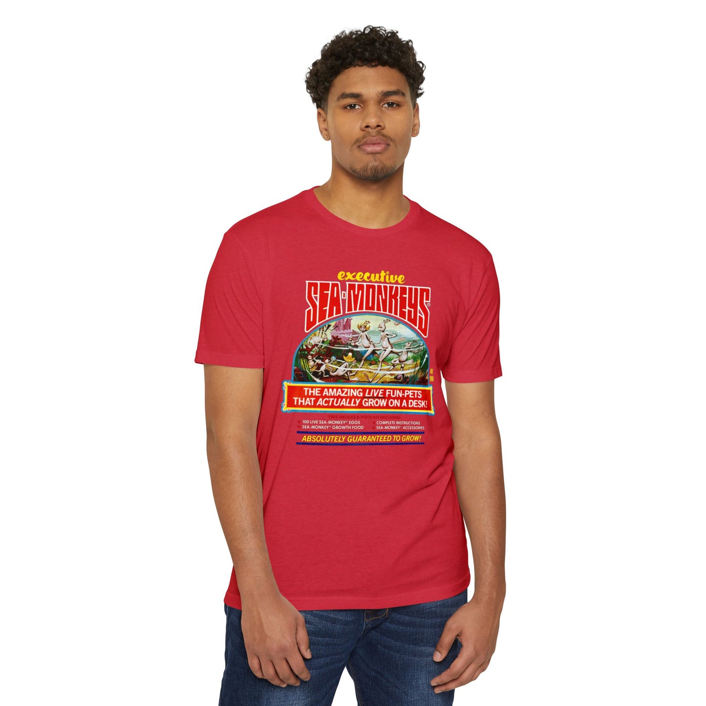 Executive Sea Monkeys T-Shirt - Fun & Quirky Nostalgic Tee