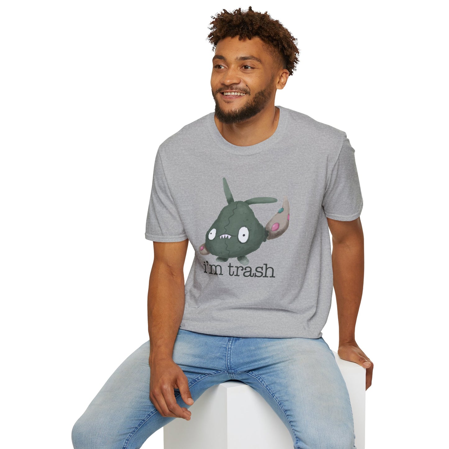 Funny Unisex T-Shirt - "I'm Trash" Graphic Tee