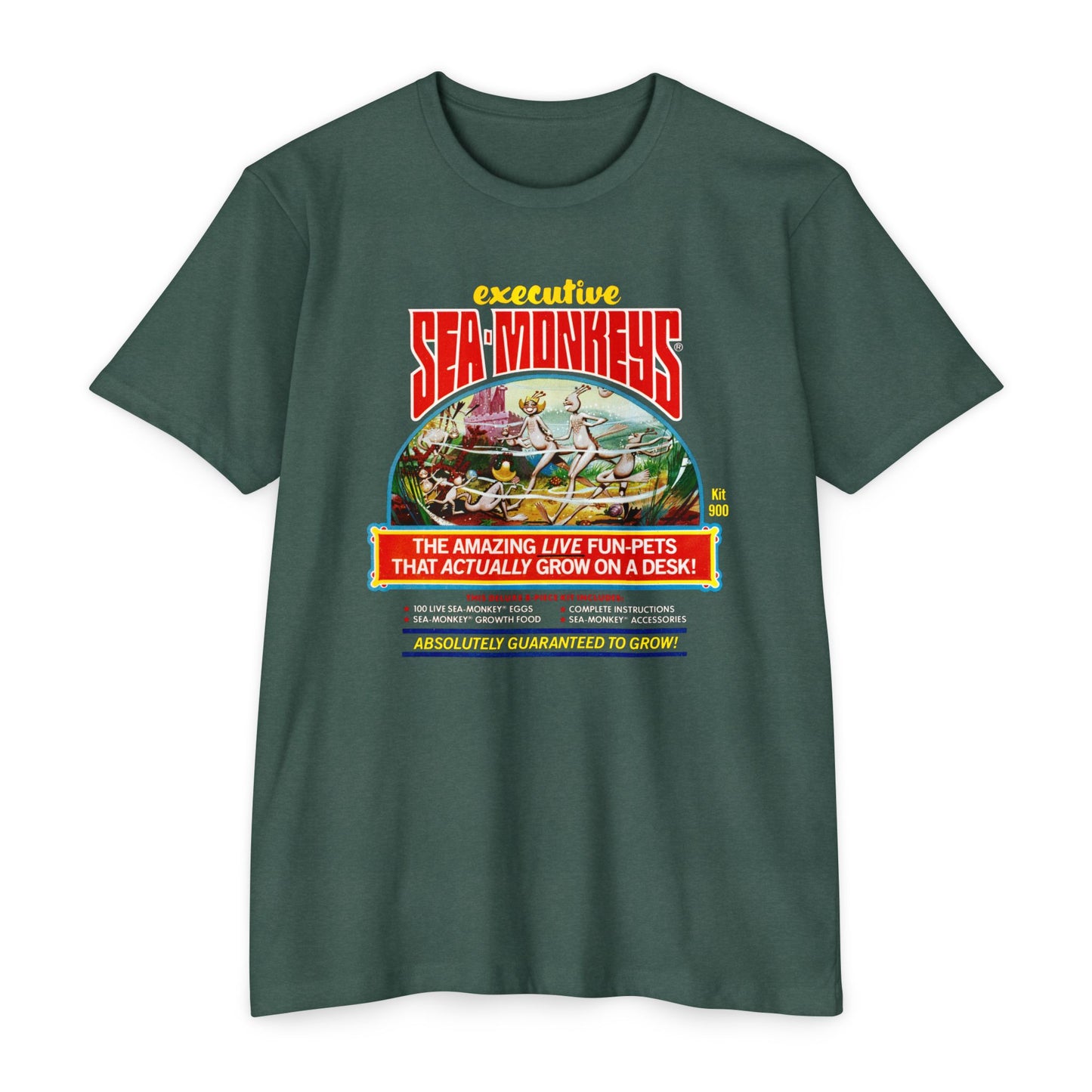 Executive Sea Monkeys T-Shirt - Fun & Quirky Nostalgic Tee