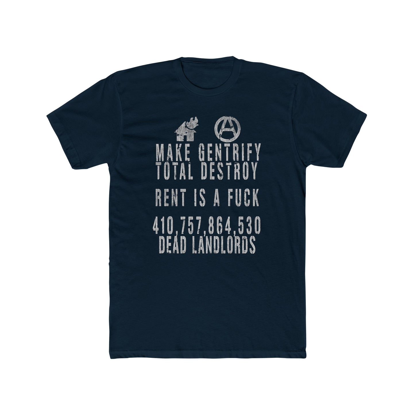 Anarchist Crew Tee | Anti-Gentrification Shirt, Graphic T-Shirt, Statement Tee, Activist Apparel, Unique Gift for Protesters