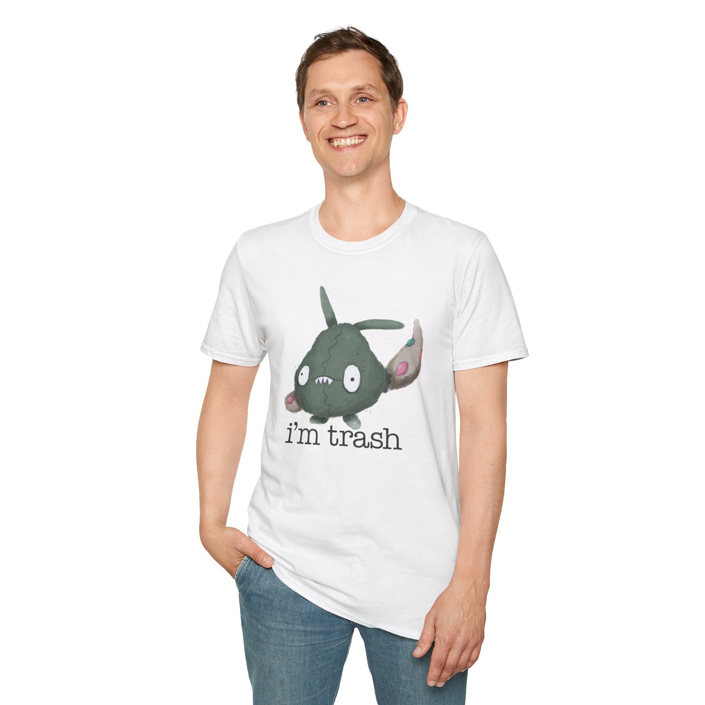 Funny Unisex T-Shirt - "I'm Trash" Graphic Tee