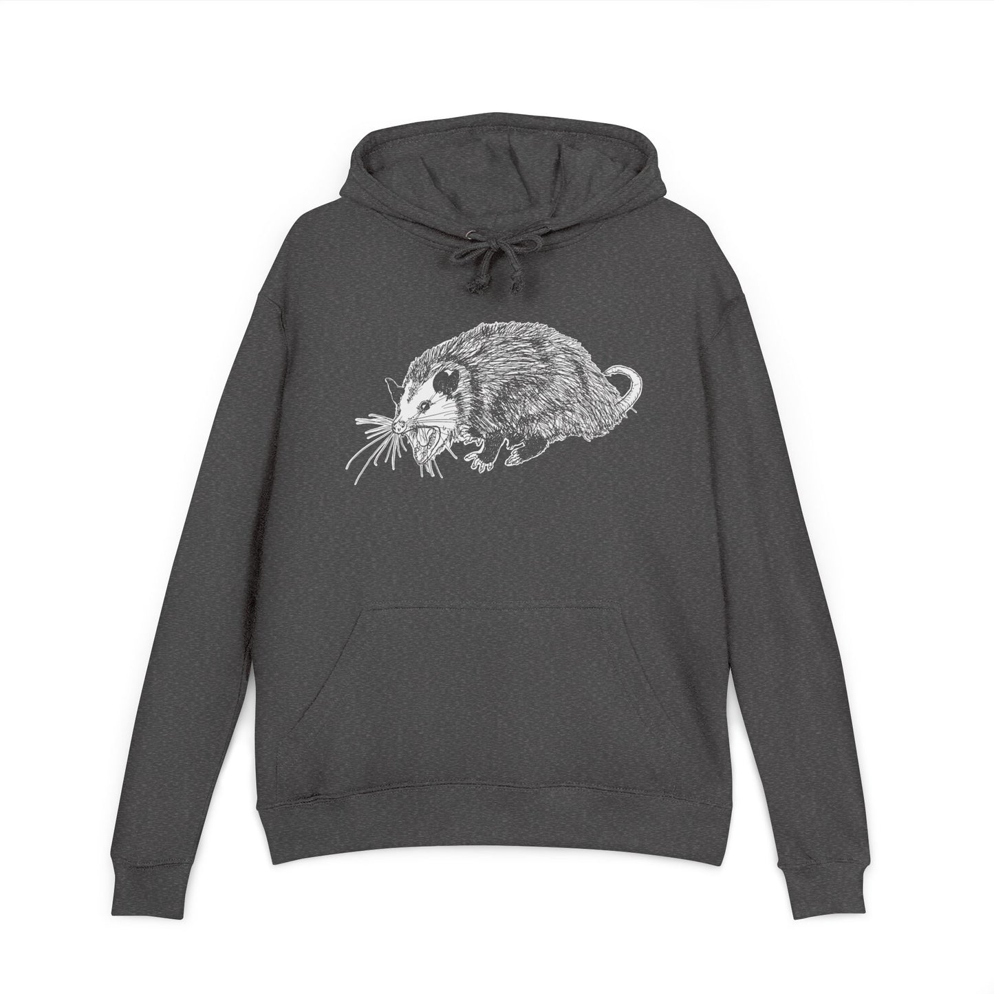 Opossum Artwork Unisex Hoodie, Cool Animal Sweatshirt, Gift for Nature Lovers, Stylish Casual Wear, Unisex Fashion