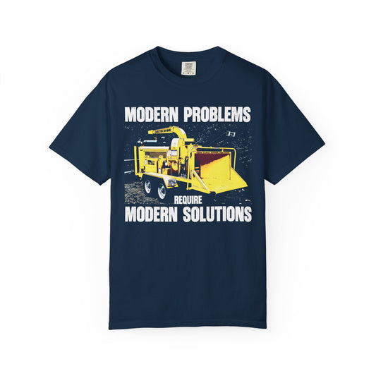 Modern Problems - Printed on ComfortColors Unisex Garment-Dyed T-shirt
