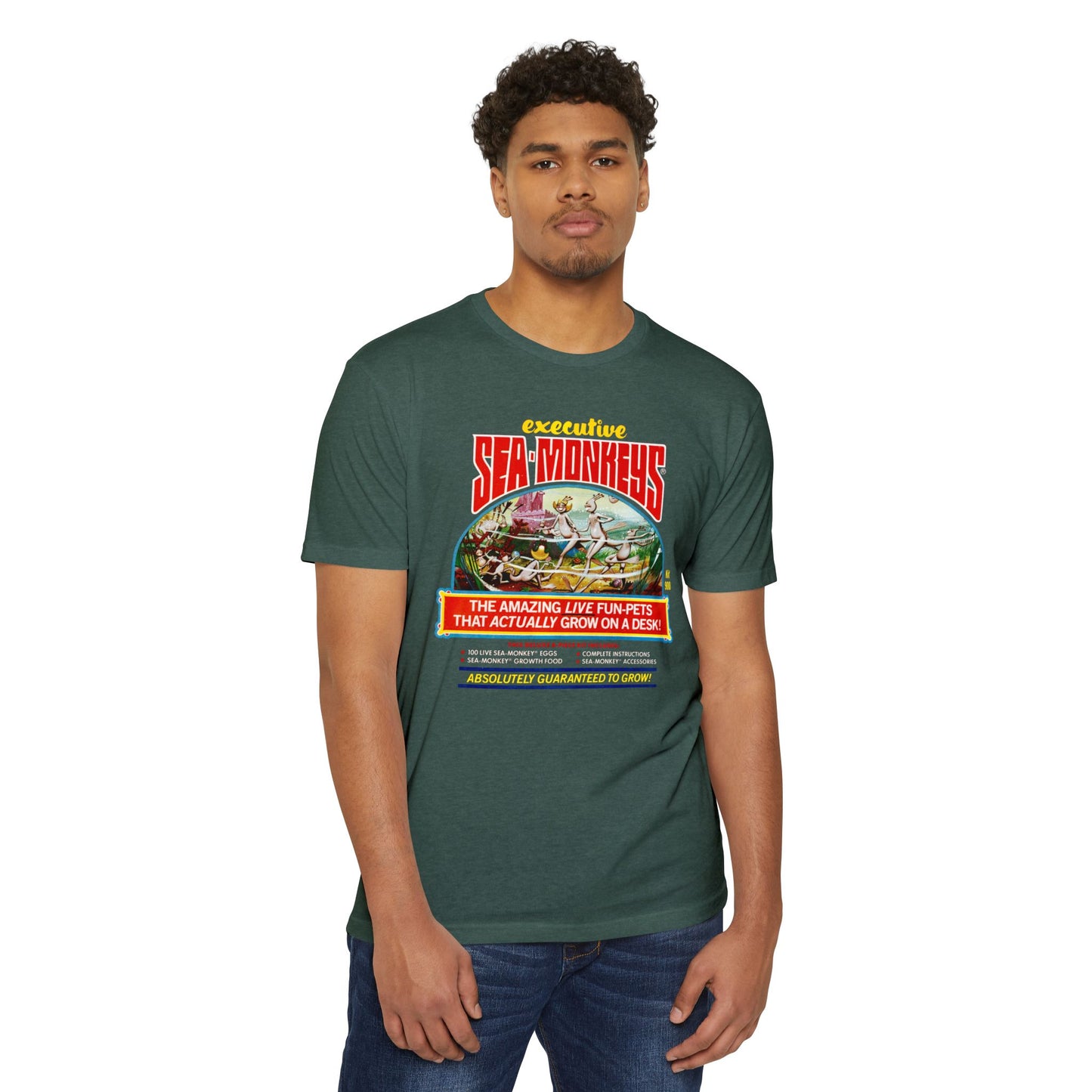Executive Sea Monkeys T-Shirt - Fun & Quirky Nostalgic Tee