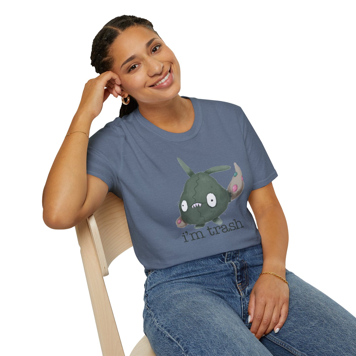 Funny Unisex T-Shirt - "I'm Trash" Graphic Tee
