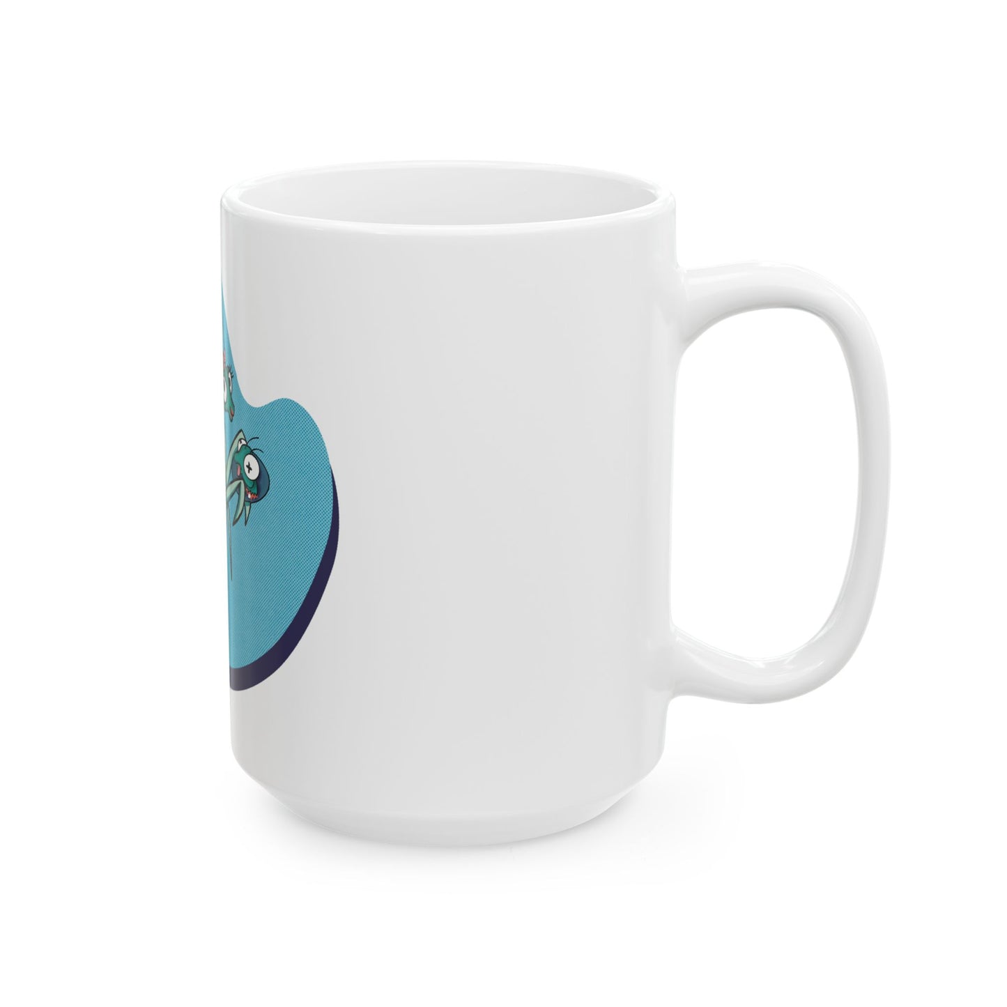 Funny Ceramic Mug - "Girl Dinner" Design, 11oz & 15oz