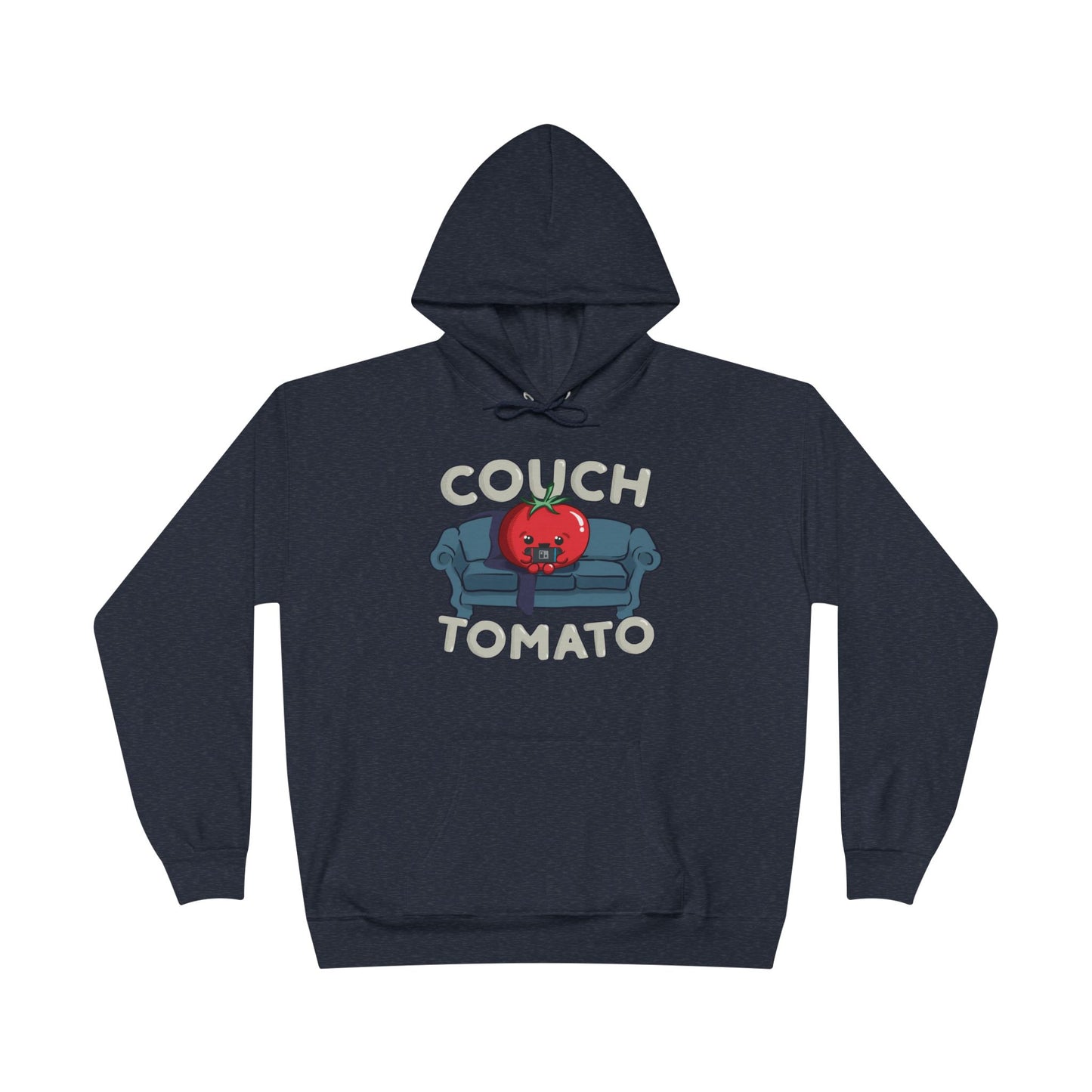 Cozy Couch Tomato Medium Weight Pullover Hoodie