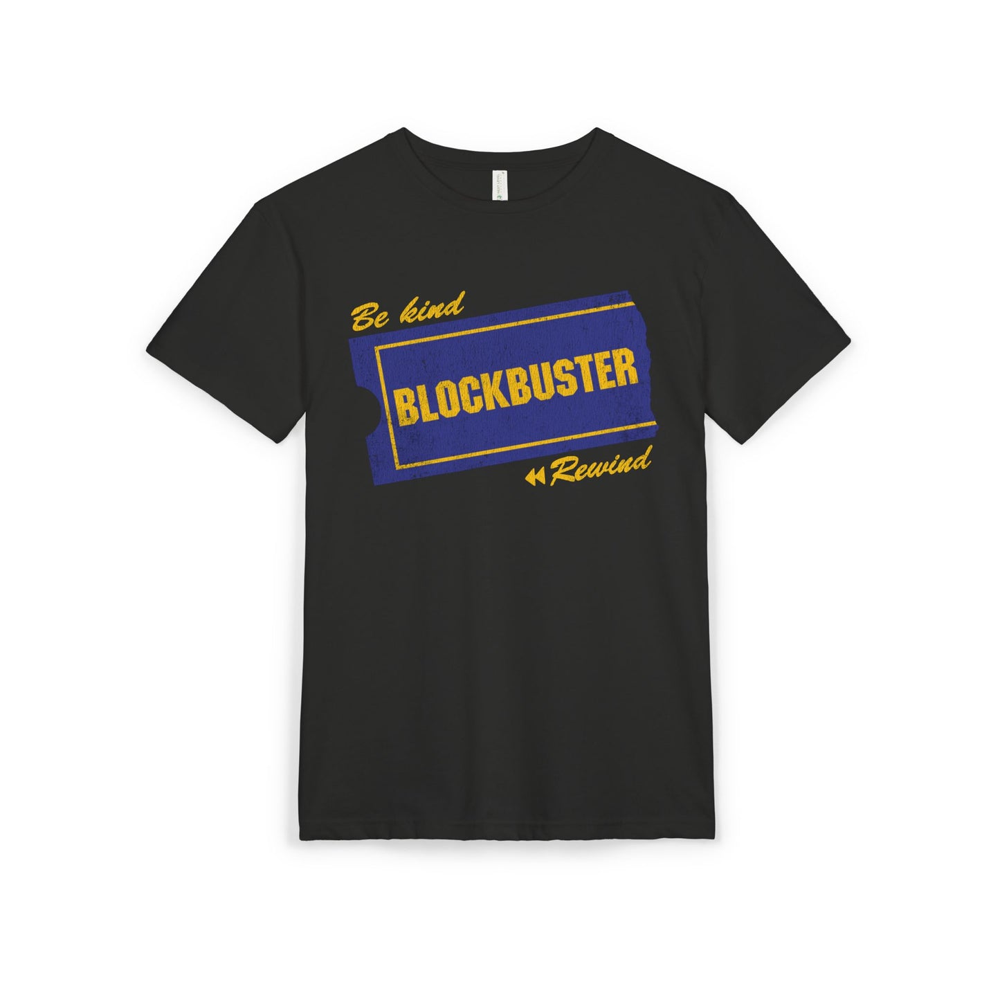 Retro Vintage Movie Rental on NextLevel Unisex Sueded T-Shirt