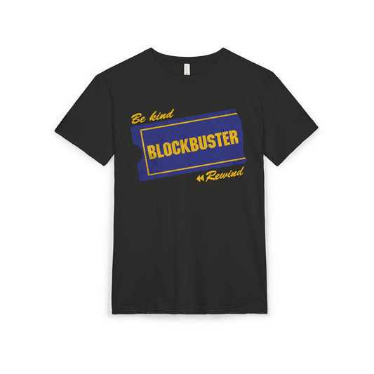 Retro Vintage Movie Rental on NextLevel Unisex Sueded T-Shirt