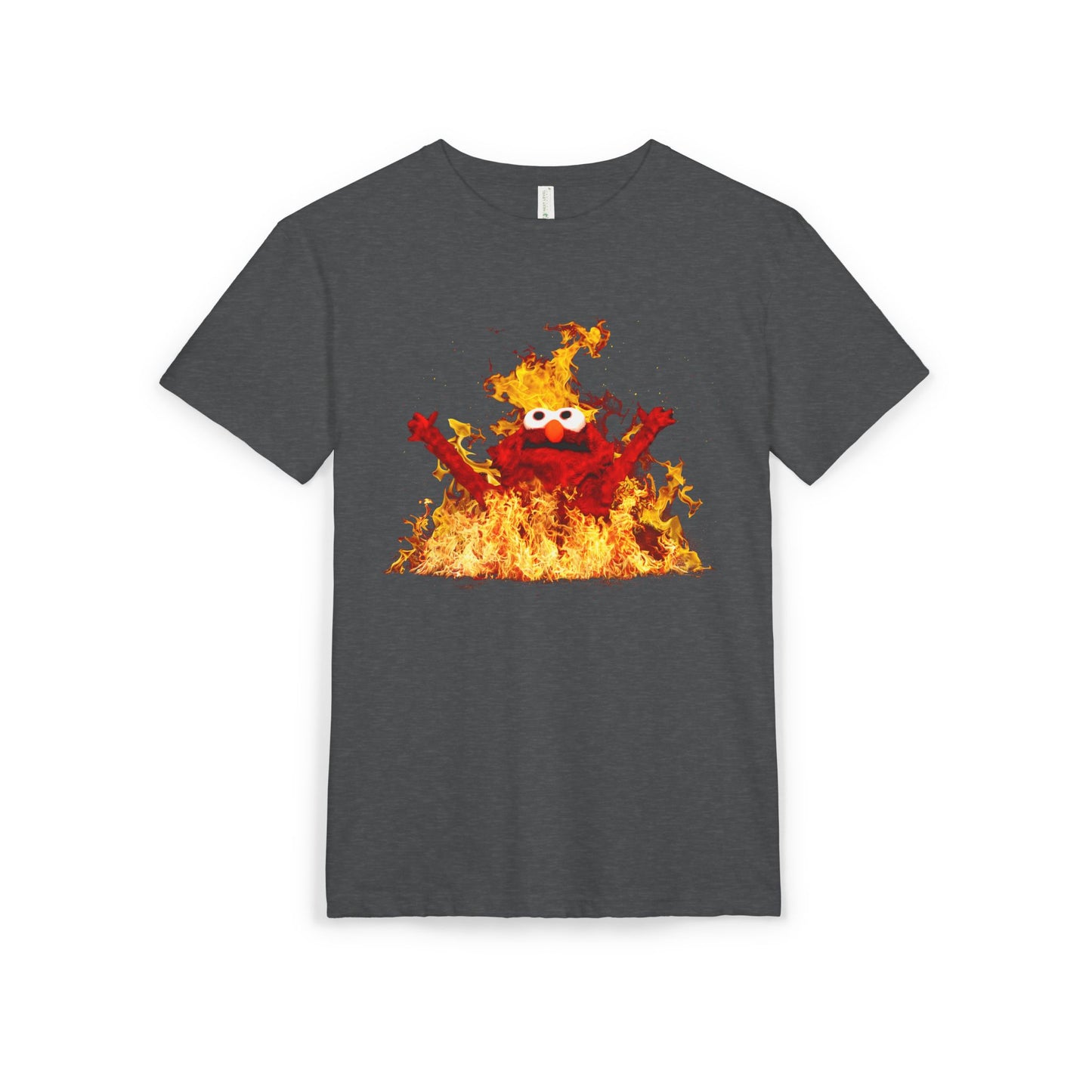Elmo Rise on Premium Unisex Sueded Tee by NextLevel