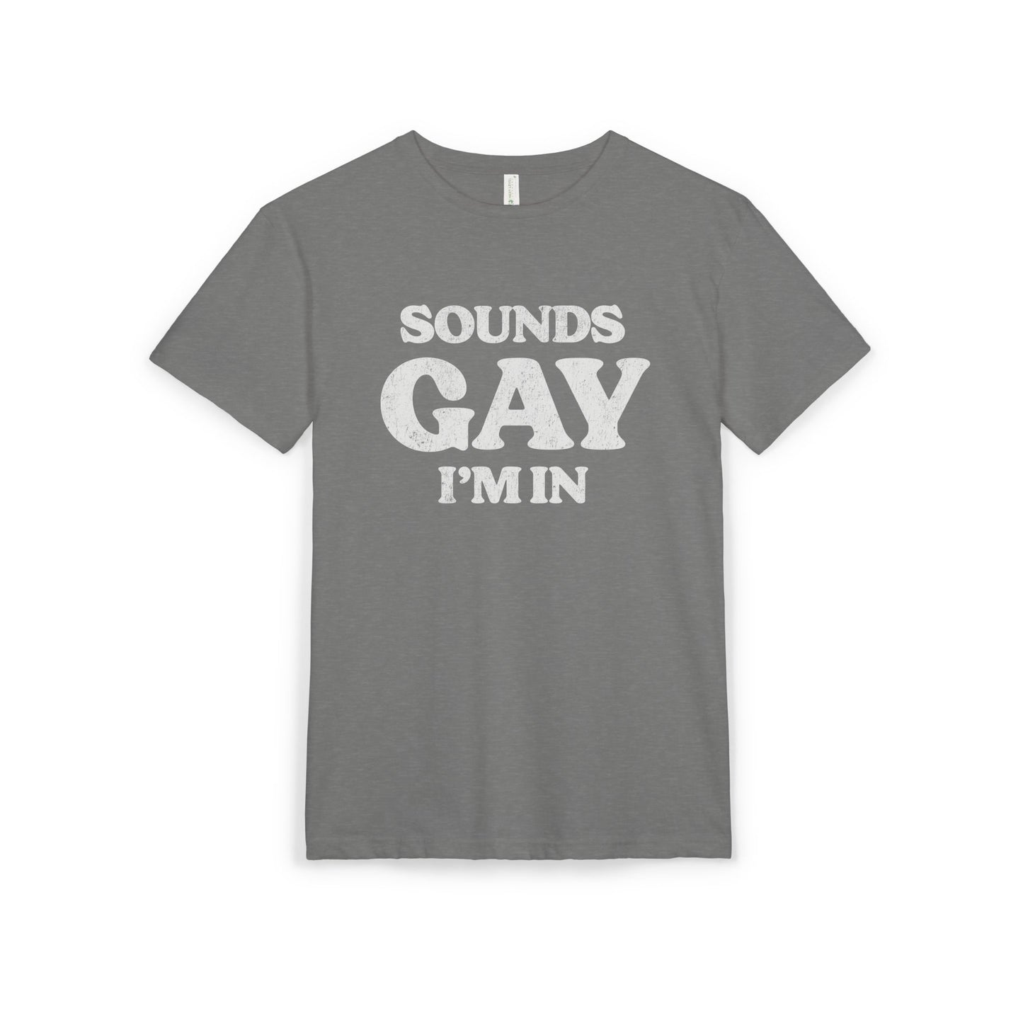 Sounds Gay, I'm in! - Printed on NextLevel Unisex Sueded T-Shirt