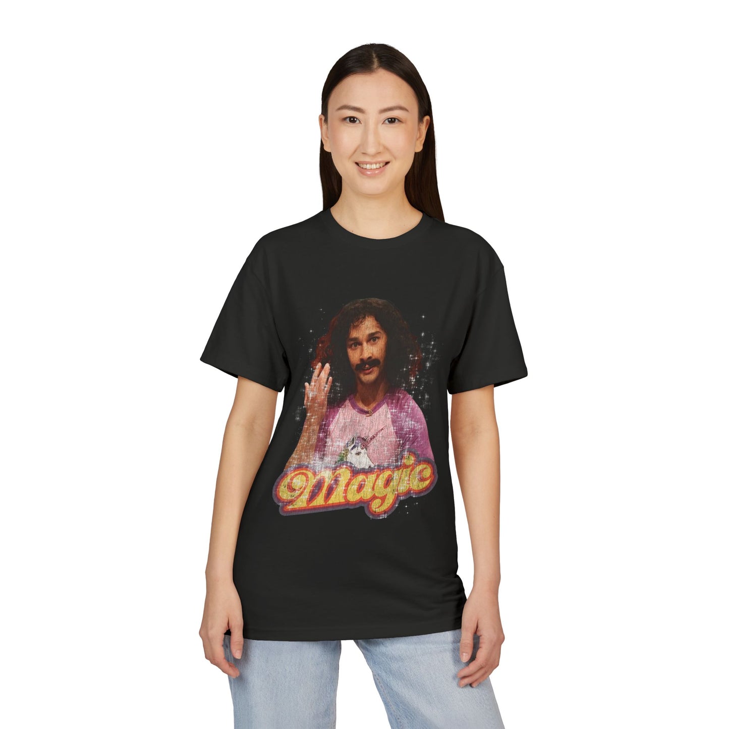 Magic Meme Unisex Sueded T-Shirt – Fun Graphic Tee