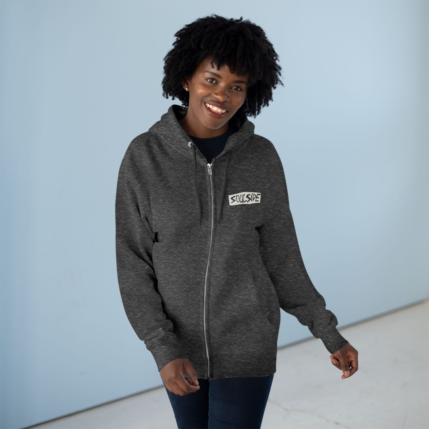 SoulSide Sun Unisex Zip Hoodie