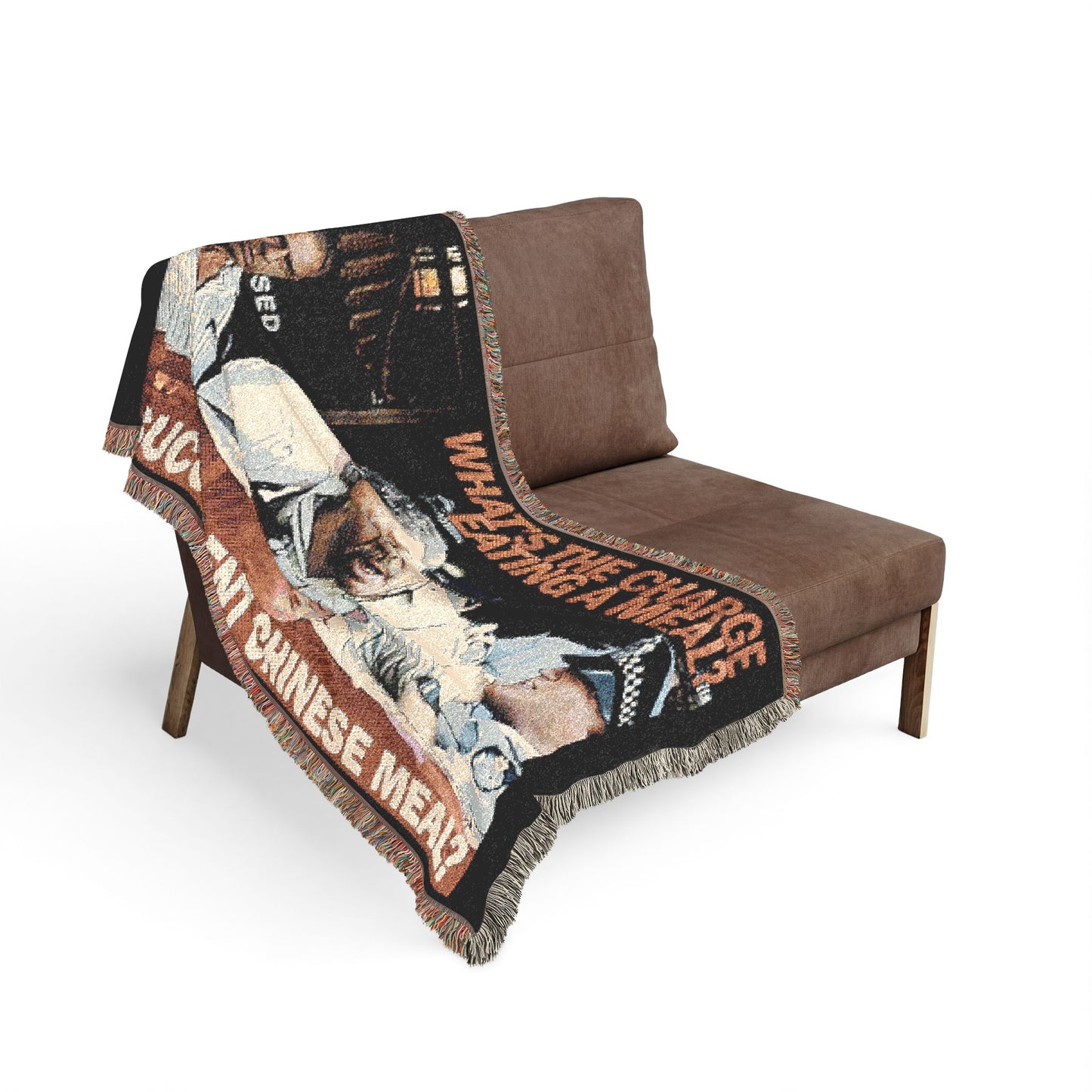 Democracy Manifest Woven Blanket | Viral video meme gift