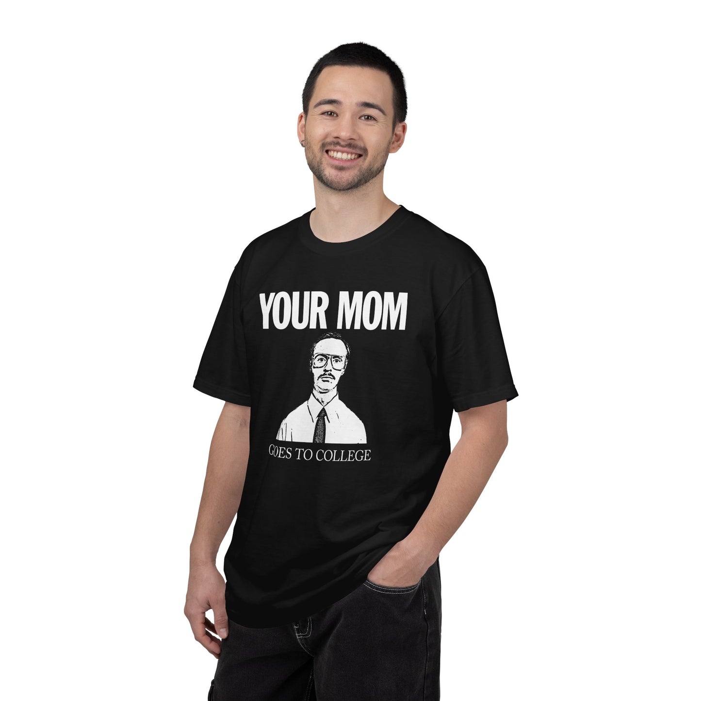 Your Mom Goes To College - Kip Dynamite - Printed on ComfortColors Unisex Garment-Dyed T-shirt