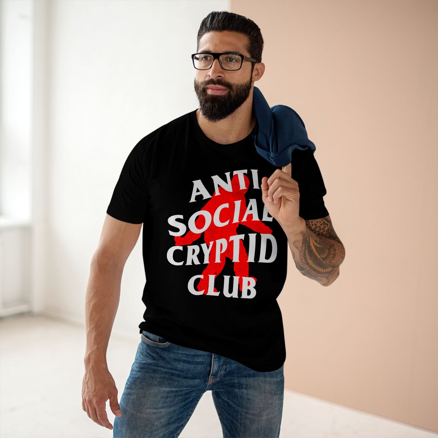ASCC with Squatch on ASColor Adult Staple Tee