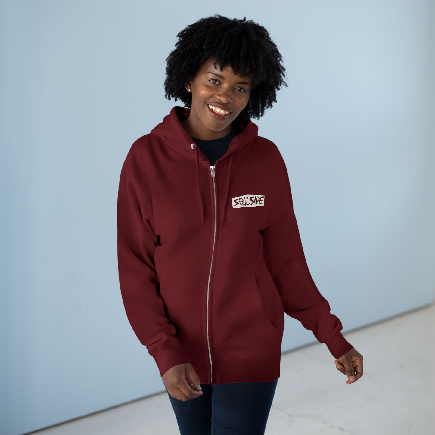 SoulSide Sun Unisex Zip Hoodie