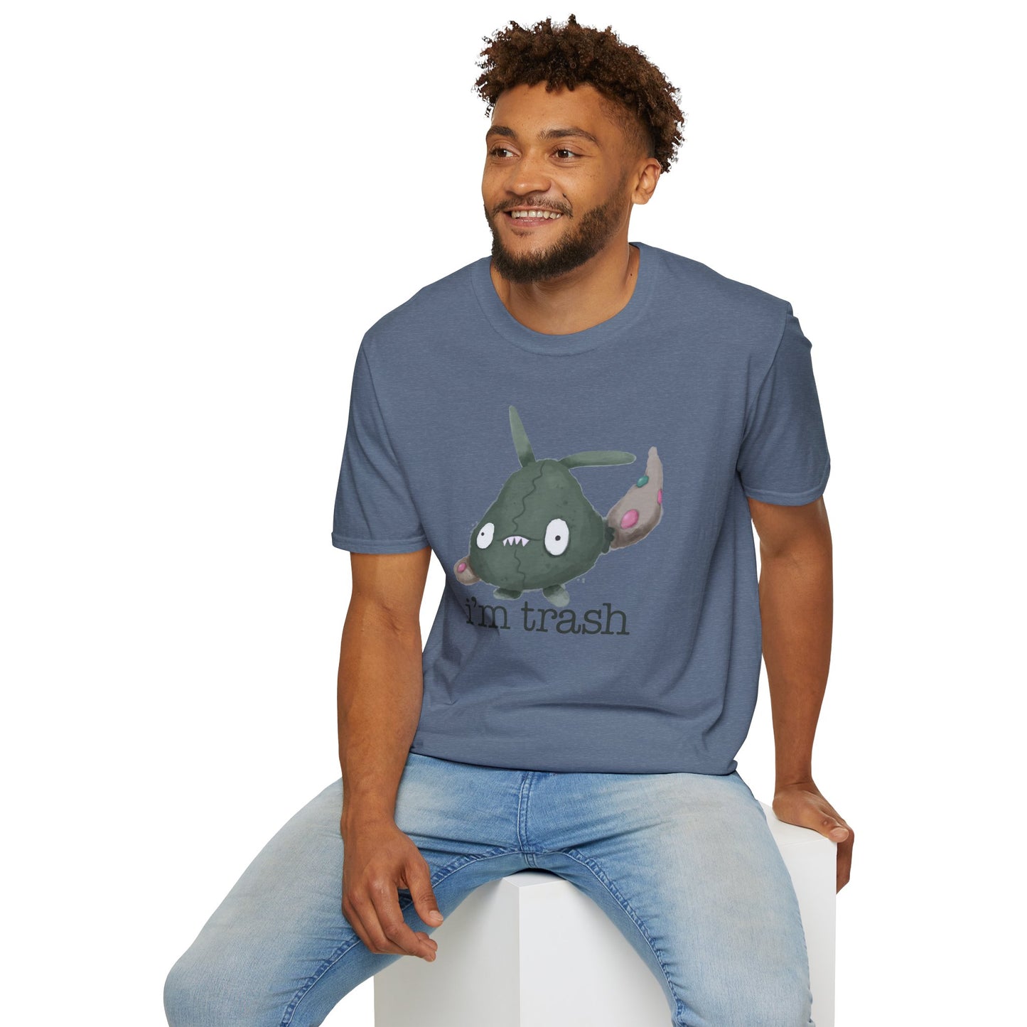 Funny Unisex T-Shirt - "I'm Trash" Graphic Tee