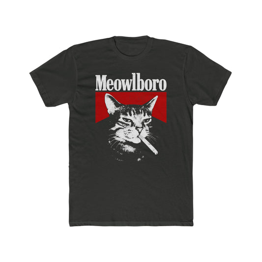 Smoking Meow - NextLevel 3600 Unisex Cotton Crew Tee