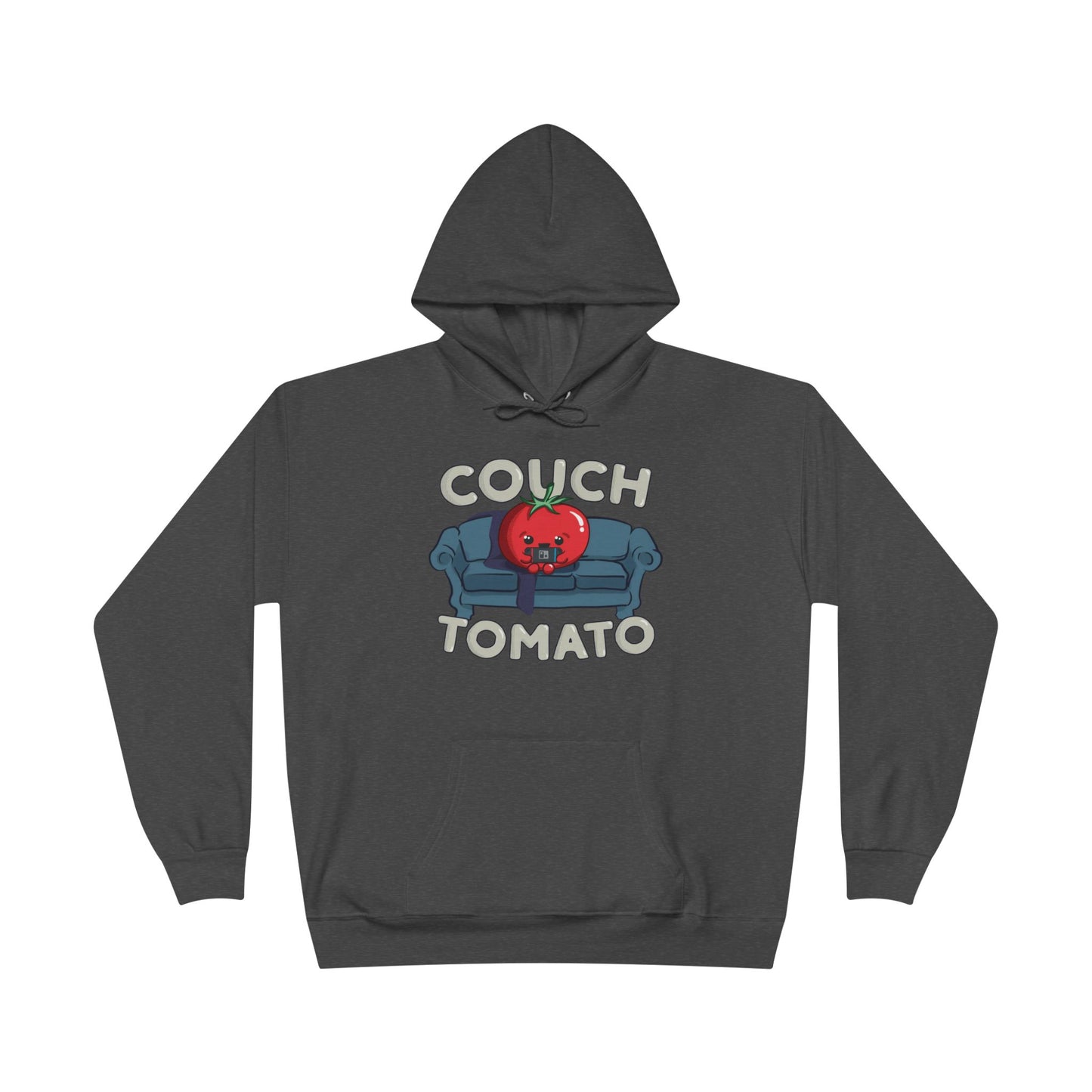 Cozy Couch Tomato Medium Weight Pullover Hoodie