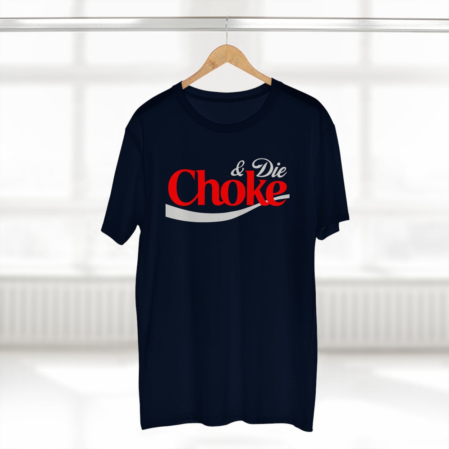 Choke & Die printed on ASColor Adult Staple Tee