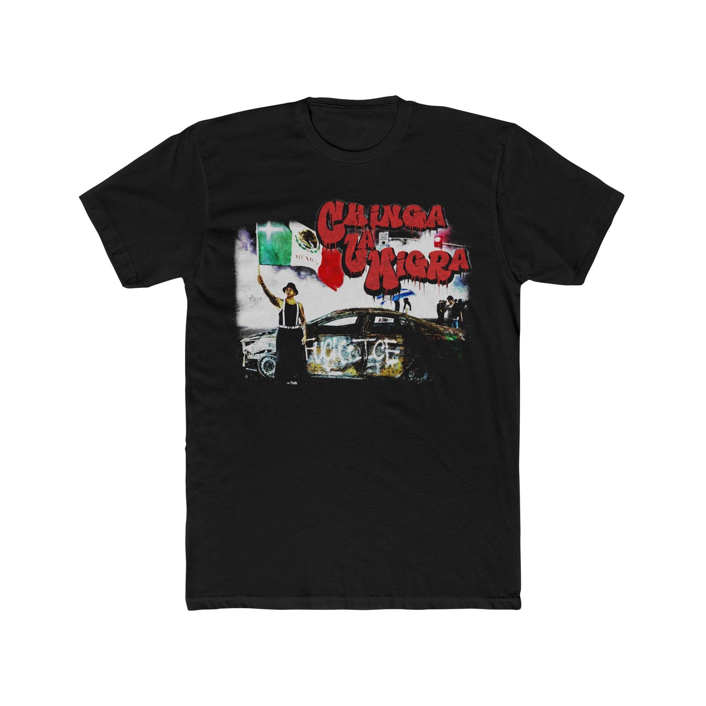 Chinga La Migra Anti-ICE Protest Graphic T-Shirt – Political Statement Tee