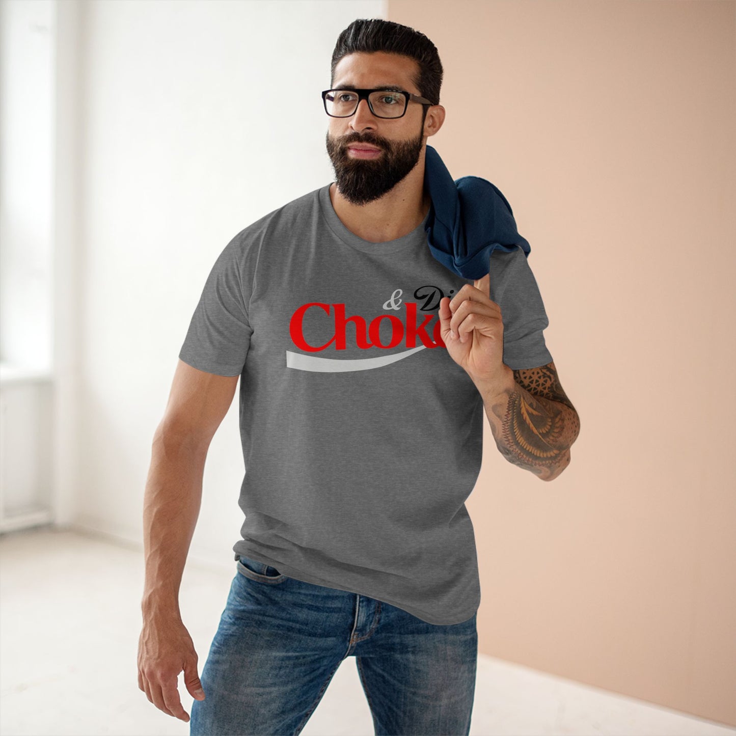 Choke & Die printed on ASColor Adult Staple Tee