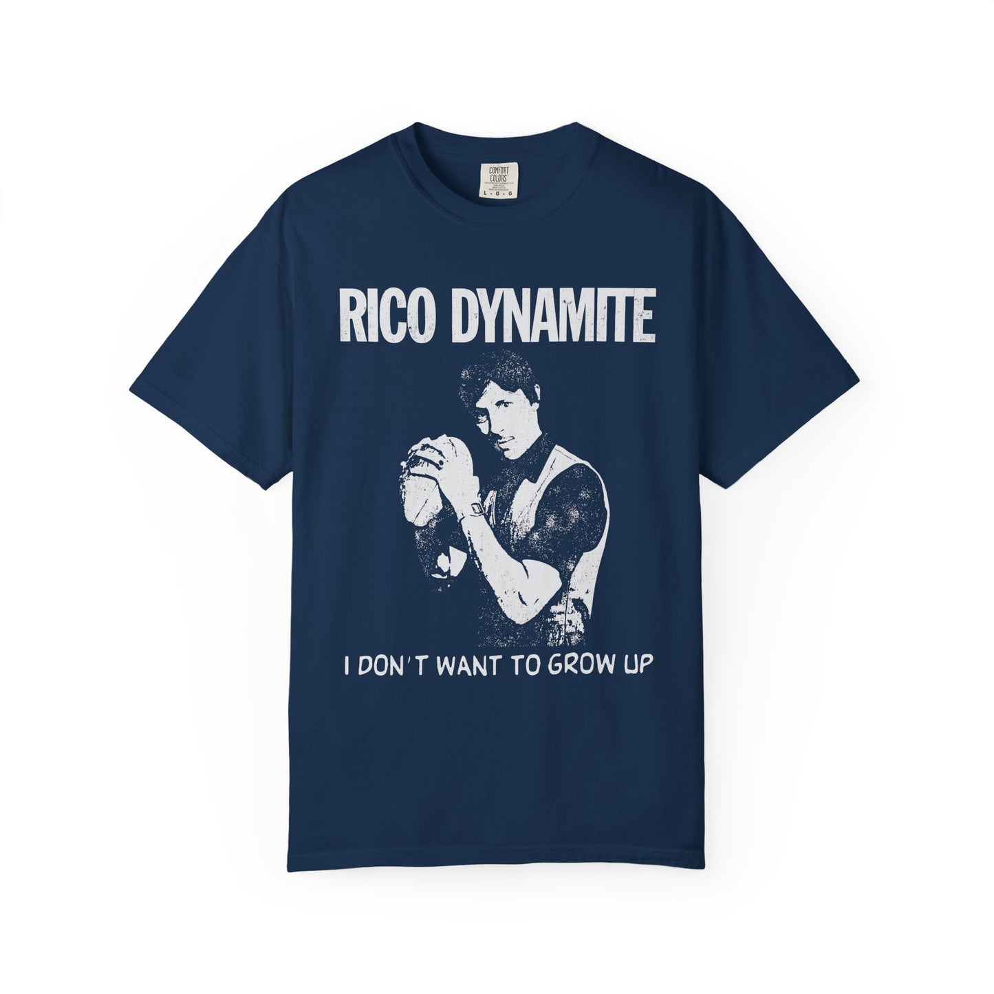 I Don't Want to Grow Up Napoleon Dynamite + Descendents Mashup Funny Graphic Tee