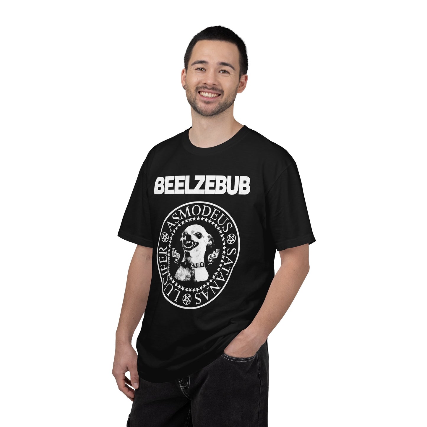 Demon Names Meme Chihuahua Funny Occult T-Shirt – Goth Humor Graphic Tee