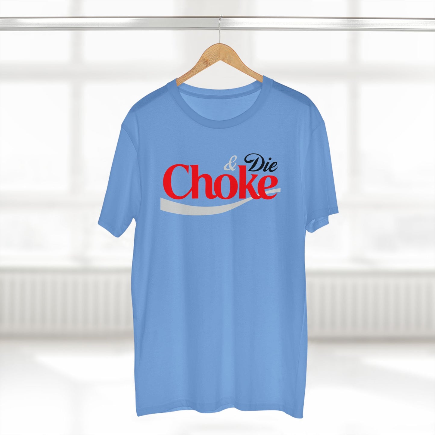 Choke & Die printed on ASColor Adult Staple Tee