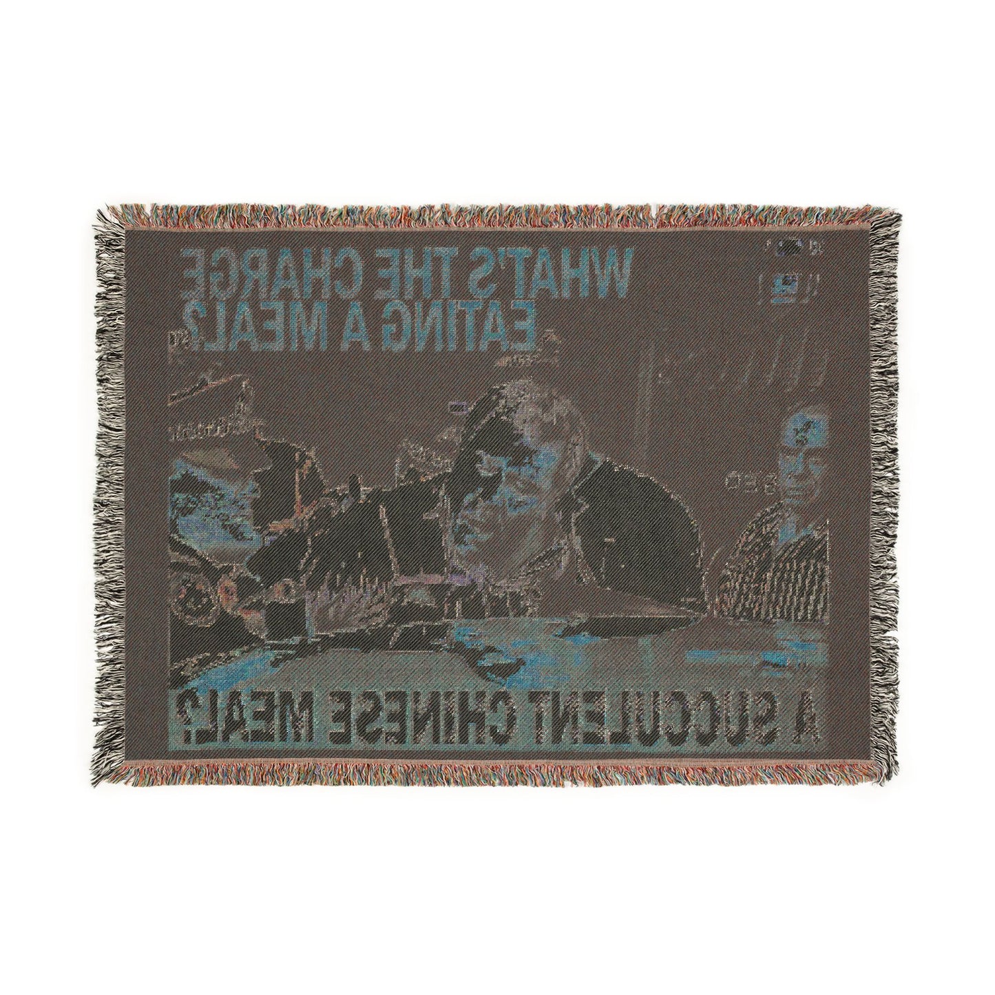 Democracy Manifest Woven Blanket | Viral video meme gift
