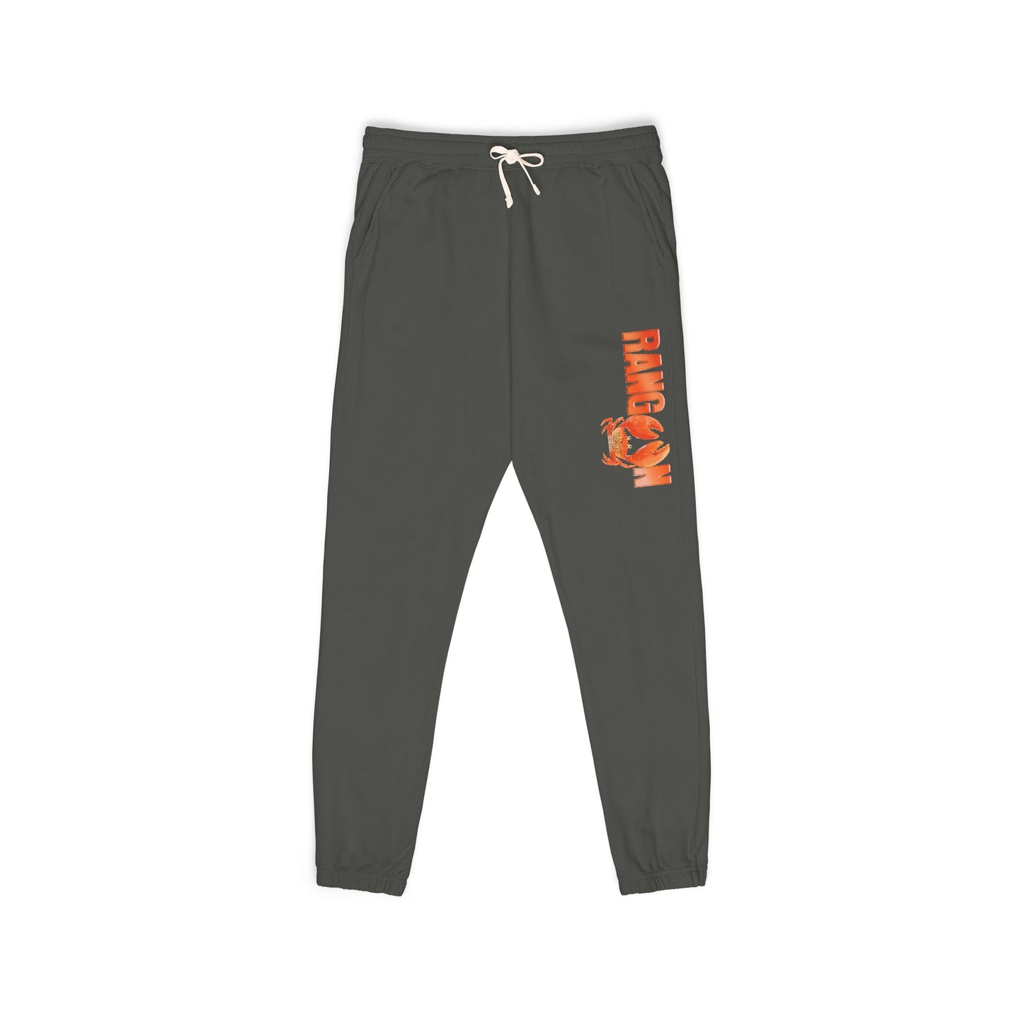 Crab Rangoon Platoon Parody - Cozy Garment-Dyed Fleece Sweatpants for Relaxation & Leisure, Unisex Lounge Pants by ComfortColors