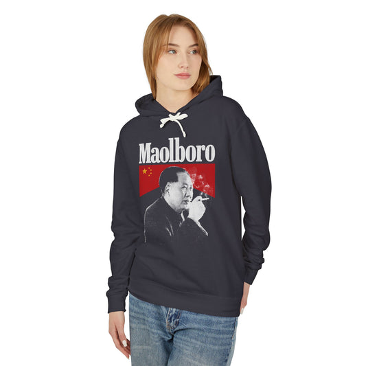 Smoking Mao Funny Political Long Sleeve T-Shirt