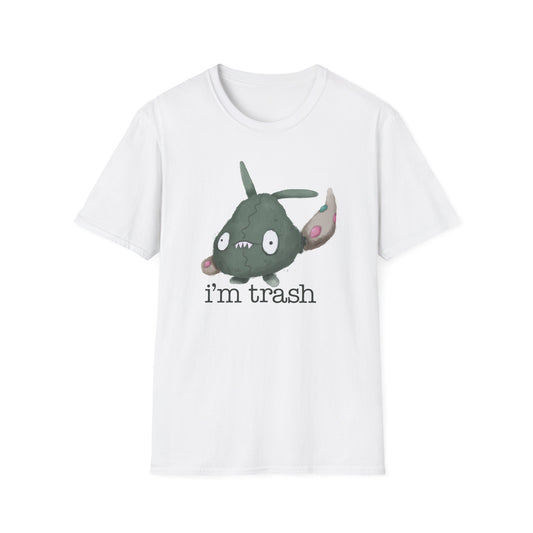 Funny Unisex T-Shirt - "I'm Trash" Graphic Tee