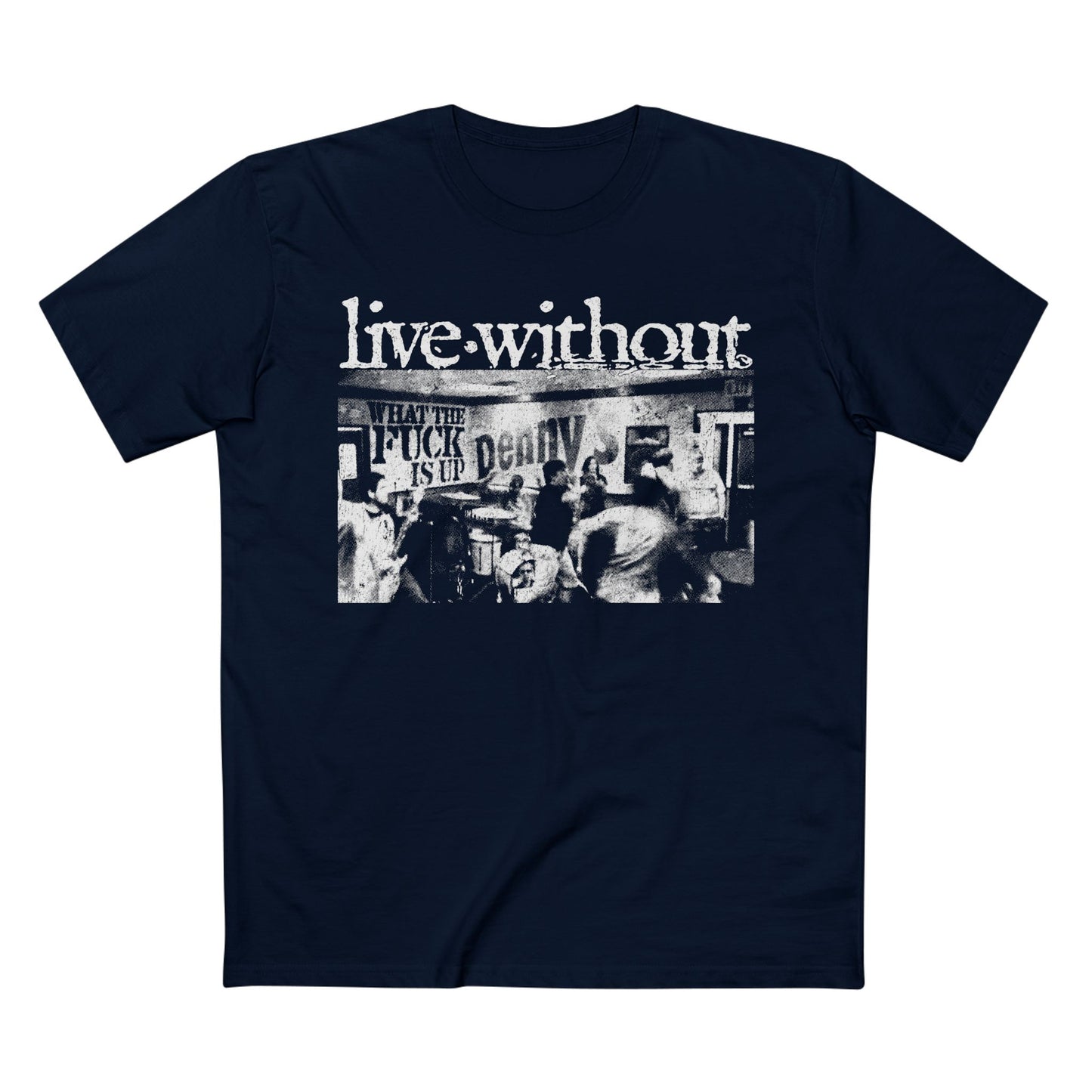 WTF is up DNYZ? on ASColor Staple Tee