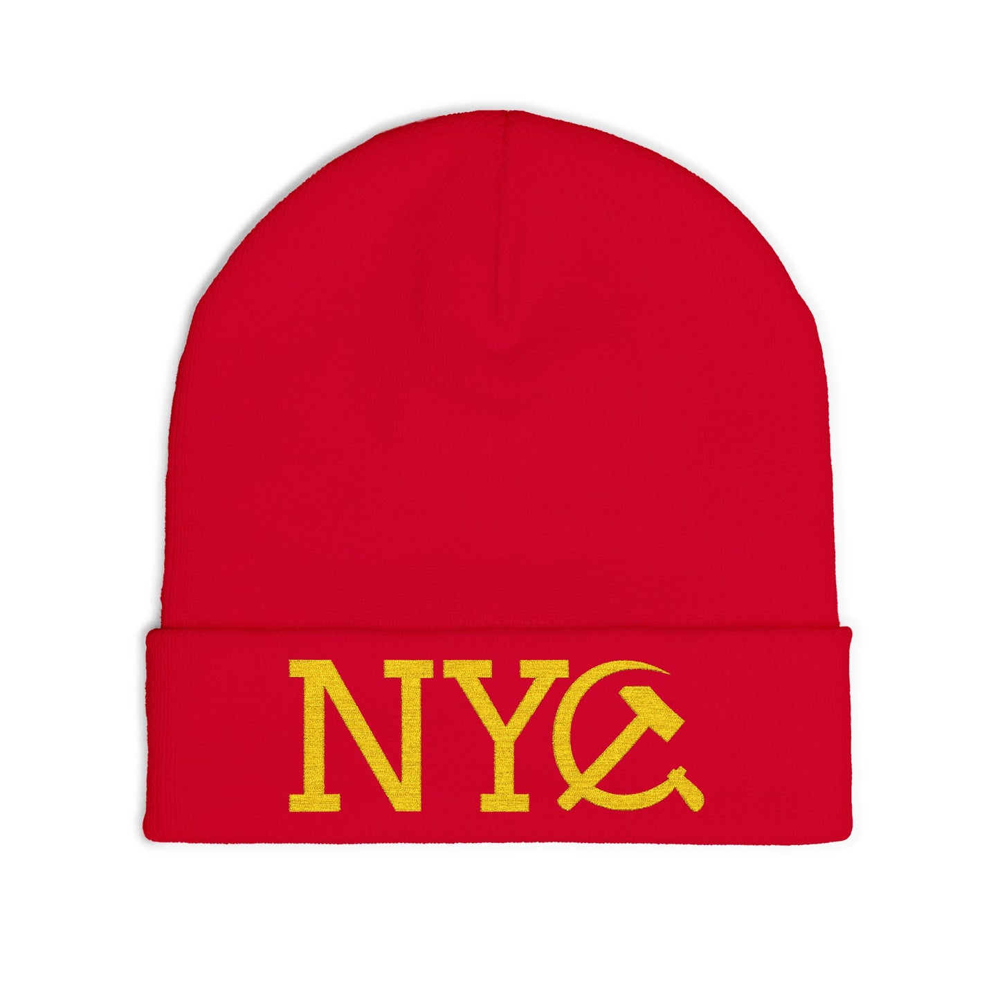 NYCommie - Knit Beanie (Embroidery)