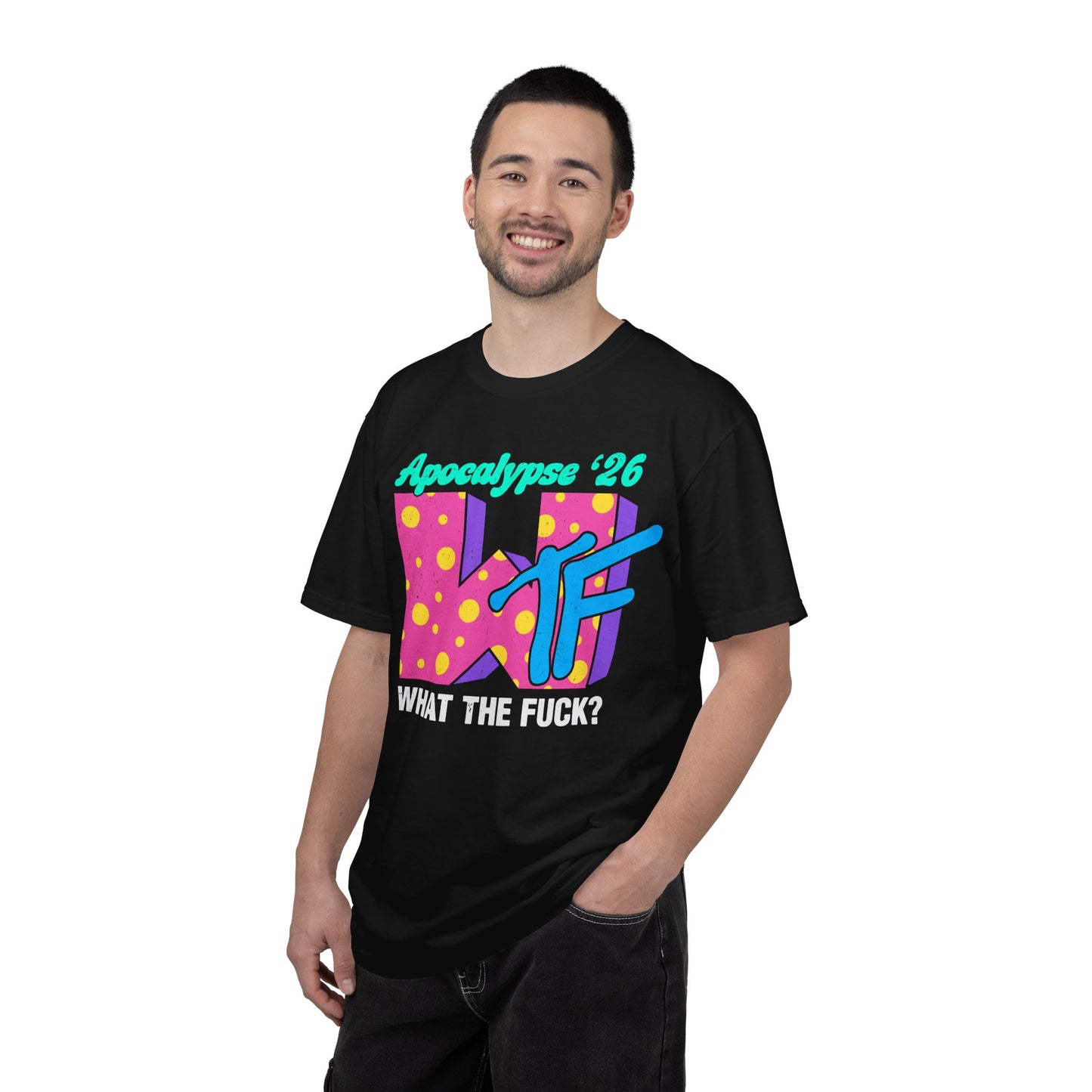 Wtf Apocalypse '26 - printed on ComfortColors Unisex Garment-Dyed T-shirt