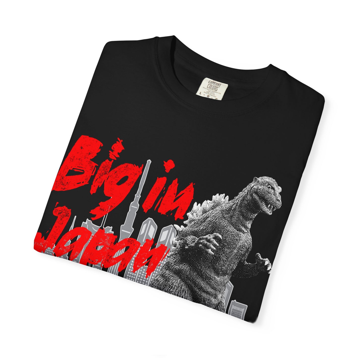Big in Japan Funny Graphic T-Shirt – Kaiju Monster Movie Tee