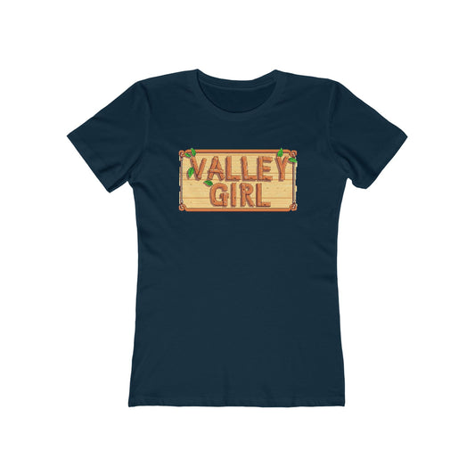 Valley Girl, Cozy Gamer Tee, The Boyfriend Tee for Women, Casual Graphic Tee, Vintage Style T-Shirt