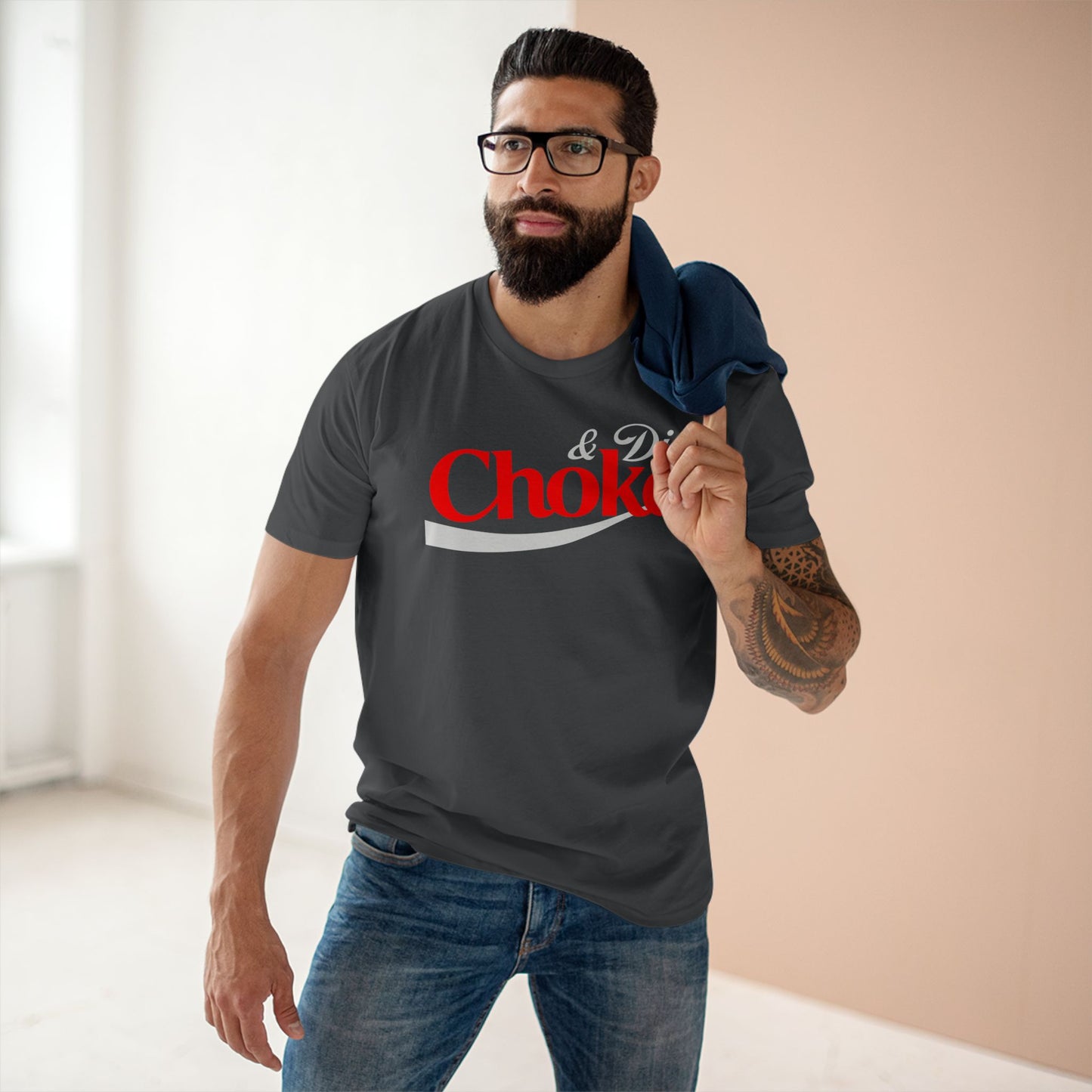 Choke & Die printed on ASColor Adult Staple Tee