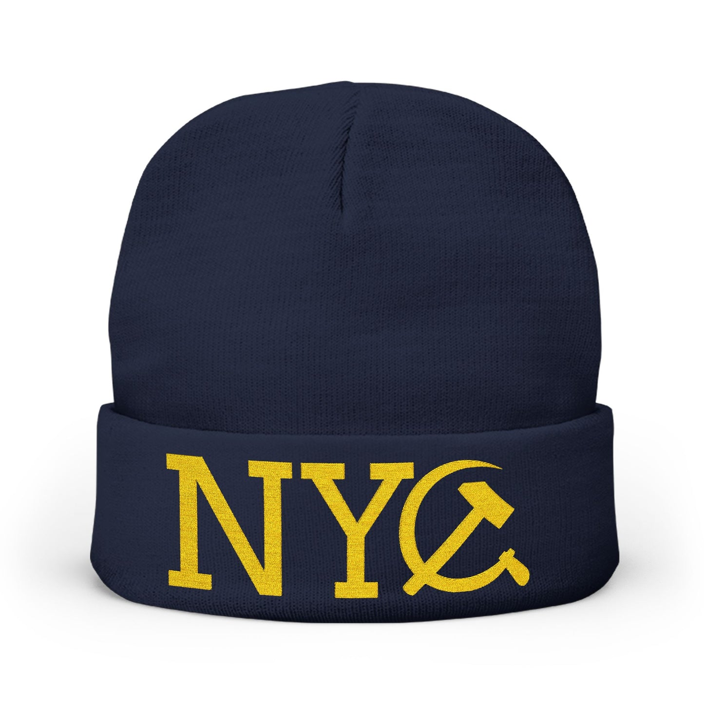 NYCommie - Knit Beanie (Embroidery)