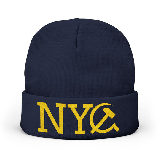 NYCommie - Knit Beanie (Embroidery)